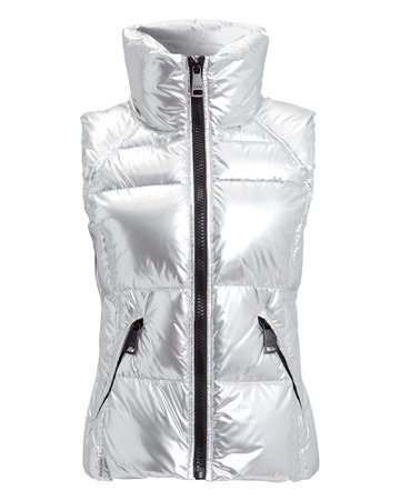 Freedom Silver Puffer Vest