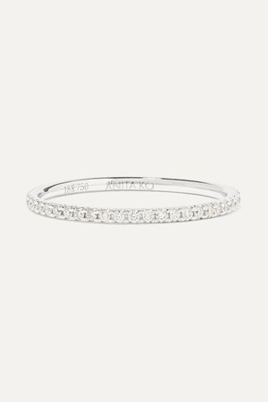 White gold 18-karat white gold diamond eternity ring | Anita Ko | NET-A-PORTER