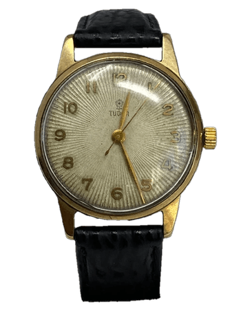 1954 Vintage 9 Kt Gold Gentleman's Swiss Tudor Wrist Watch Birmingham 1954 Dennison Watch Case with a Professional 2,800.00 appraisal.