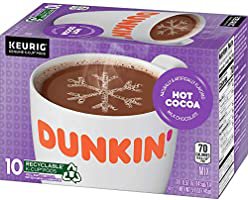 Dunkin' Milk Chocolate Hot Cocoa, 60 K Cups for Keurig Coffee Makers (Packaging May Vary): Amazon.com: Grocery & Gourmet Food