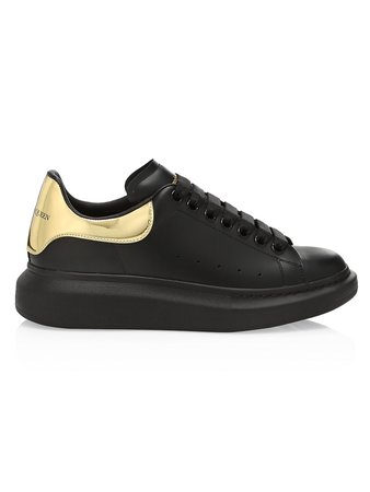 Alexander McQueen Men's Oversized Leather Platform Sneakers | SaksFifthAvenue