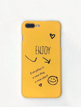 Letter Print iPhone Case | SHEIN USA
