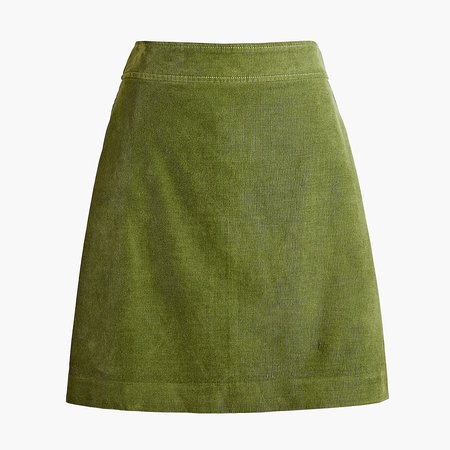 J.Crew Factory: Corduroy Mini Skirt For Women