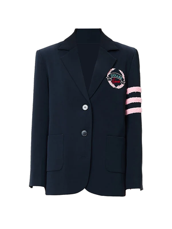 DOLLBE College Style Casual Jacket