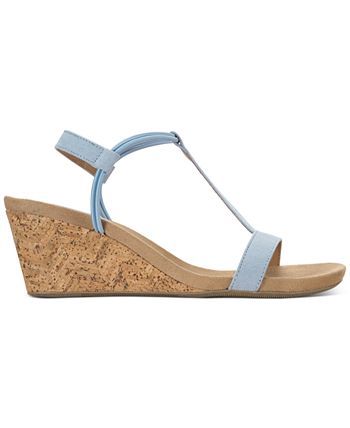 Style & Co Mulan Wedge Sandals, Created for Macy's & Reviews - Sandals - Shoes - Macy's