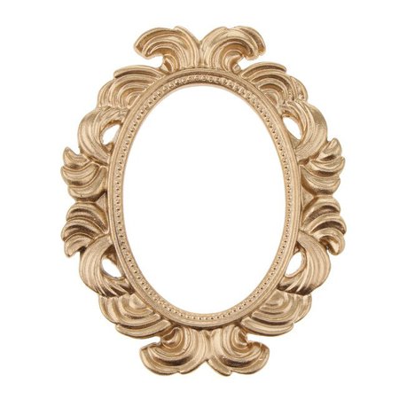 Vintage Style Gold Picture Frame Cutouts Party Photo Booth Props Novelty Baroque Oval Resin Table Wall Door Frame Wedding|Frame| - AliExpress