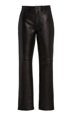 Straight-Leg Leather Pants By Proenza Schouler White Label | Moda Operandi