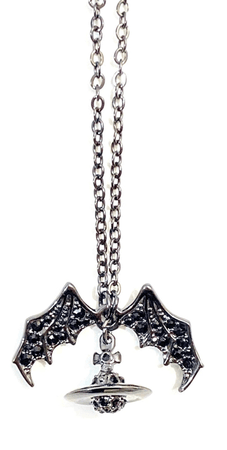 Vivienne Westwood bat wing necklace