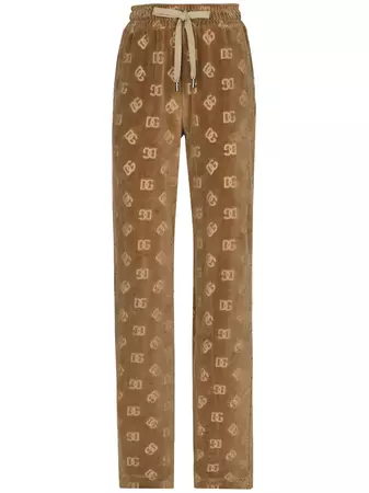 Dolce & Gabbana DG logo-print Jacquard Track Pants - Farfetch