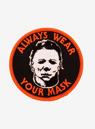 Halloween Michael Myers Wear Mask Patch