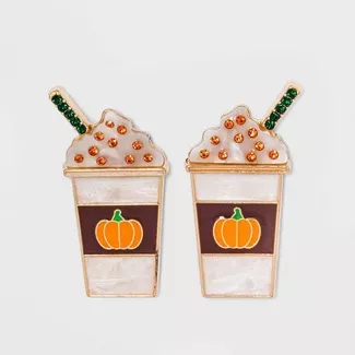 Sugarfix By Baublebar Pumpkin Latte Drop Earrings - White : Target
