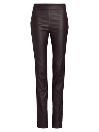 Helmut Lang Leather Trousers