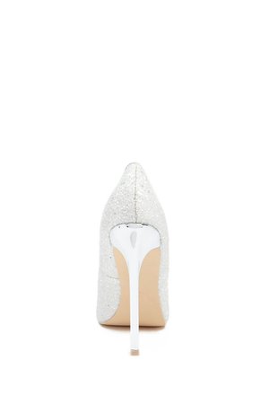 Glittery Pointed Toe Pumps | Forever 21