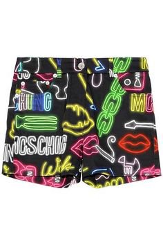 Moschino Neon Lights Shorts