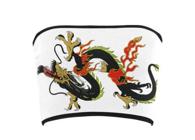 Chinese dragon top