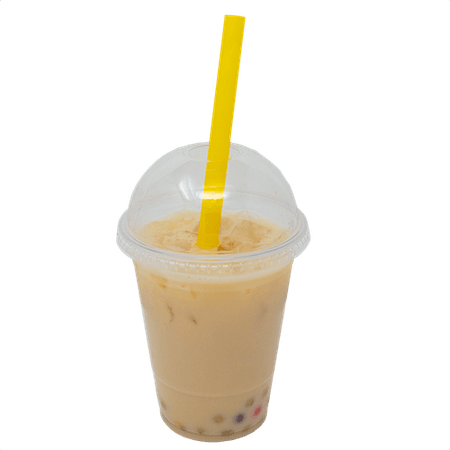 *clipped by @luci-her* Mango Boba Milk Tea Rollup Bubble Teas