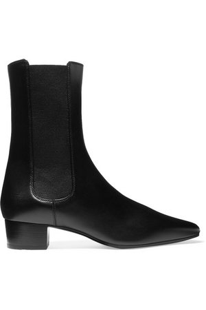 The Row | British leather Chelsea boots | NET-A-PORTER.COM