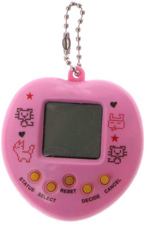 Junlinto Electronic Pet Game Machine Tamagochi Learning Education Toys With Chain: Amazon.co.uk: Kitchen & Home