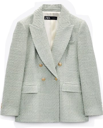 Zara tweed blazer