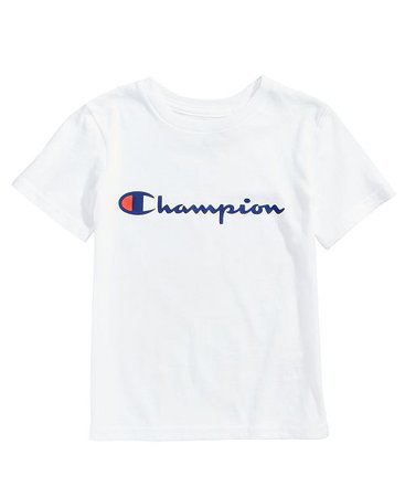 Champion Heritage Logo-Print T-Shirt, Toddler Boys & Reviews - Shirts & Tops - Kids - Macy's