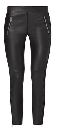 Alexander McQueen leather pants (€2,590.)