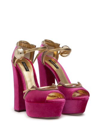 Dolce & Gabbana platform high-heel sandals