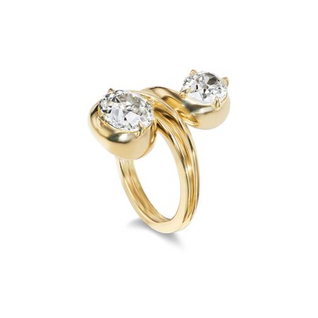 Arielle Ratner Duplette Diamond and Gold Ring