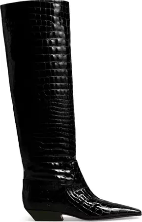 Khaite Marfa Classic Knee High Boot (Women) | Nordstrom