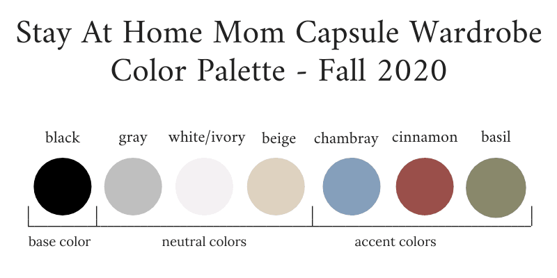 The Stay At Home Mom Capsule Wardrobe: Fall 2020 Collection - Classy Yet Trendy