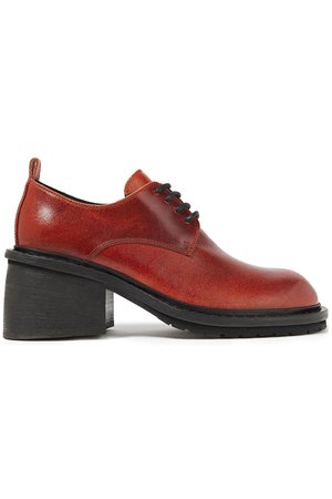 Brick Leather brogues | Sale up to 70% off | THE OUTNET | ANN DEMEULEMEESTER | THE OUTNET
