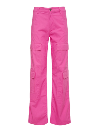 Low Slung Y2K Standard Rise Cargo Pant Wild Pink