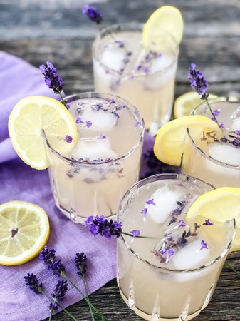 lavender lemonade aesthetic