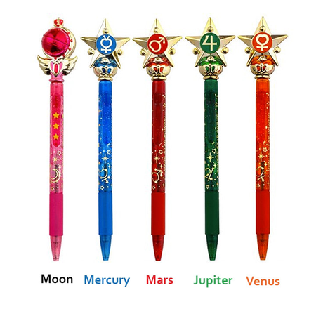 Sailor Moon Star and Cutie Moon Rod Pens