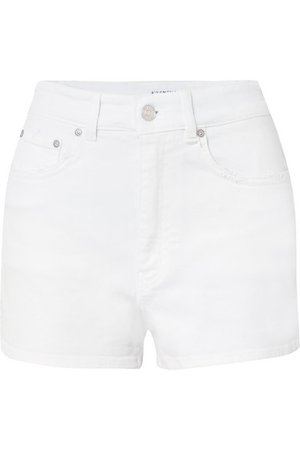 Givenchy | Distressed denim shorts | NET-A-PORTER.COM