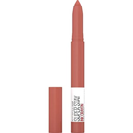 Amazon.com : Maybelline SuperStay Ink Crayon Matte Longwear Lipstick With Built-in Sharpener, Reach High, 0.04 Ounce : Beauty & Personal Care