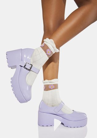 Koi Footwear Lilac Nectar Tira Mary Janes