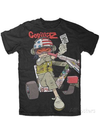 gorillaz t-shirt