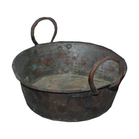 old metal tub
