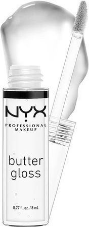 Amazon.com : NYX PROFESSIONAL MAKEUP Butter Gloss, Non-Sticky Lip Gloss - Sugar Glass (Clear) : Beauty & Personal Care