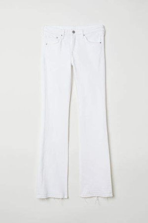 Bootcut Regular Jeans - White