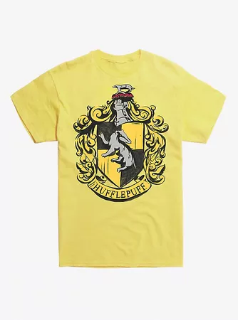 Harry Potter Hufflepuff Badger Logo T-Shirt