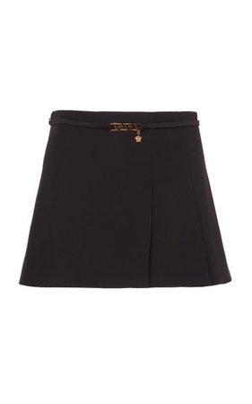 Crepe Mini Skirt By Versace | Moda Operandi