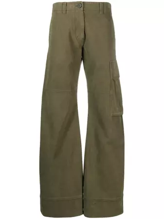 We11done wide-leg Cargo Trousers - Farfetch