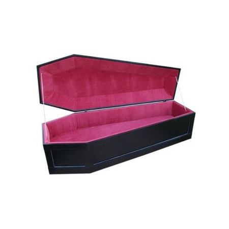 pink black coffin