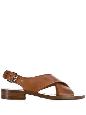 Church's Oak leather sandals