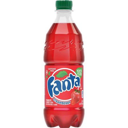 Fanta Strawberry Soda - 20 Fl Oz Bottle : Target