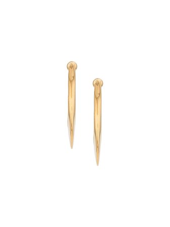Shop gold Marni Blow Up hook-shaped pendant earrings with Express Delivery - Farfetch