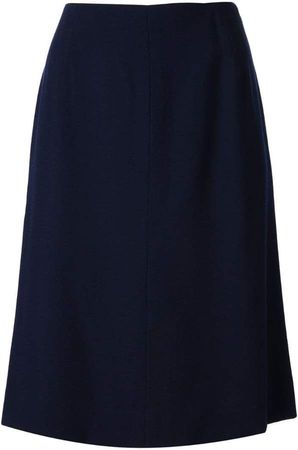 Pre-Owned straight cut skirt