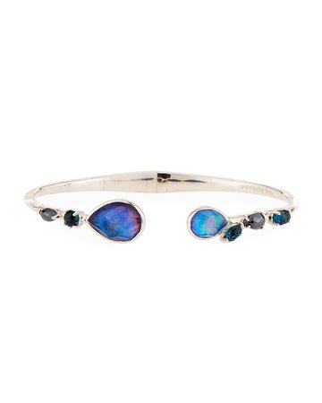 Ippolita Rock Candy Double Mixed Stone Stations Hinged Bracelet