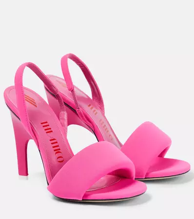 Rem Slingback Sandals in Pink - The Attico | Mytheresa
